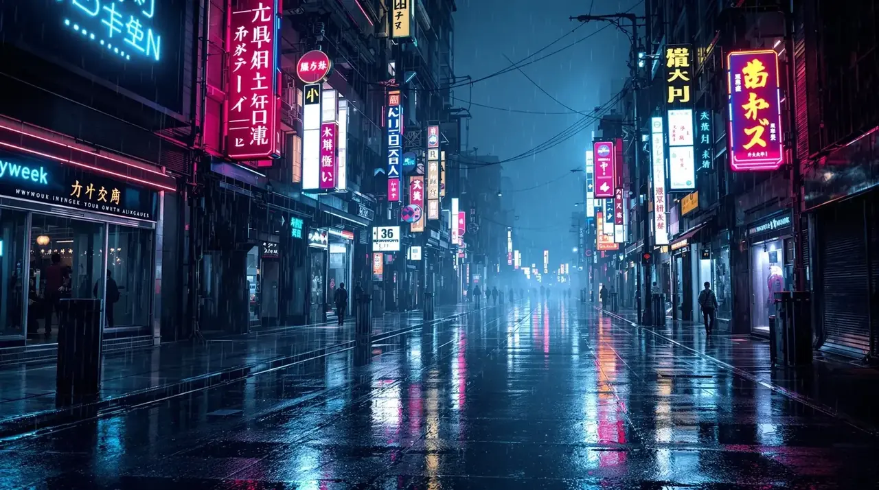 霓虹之城 首屏轮播图